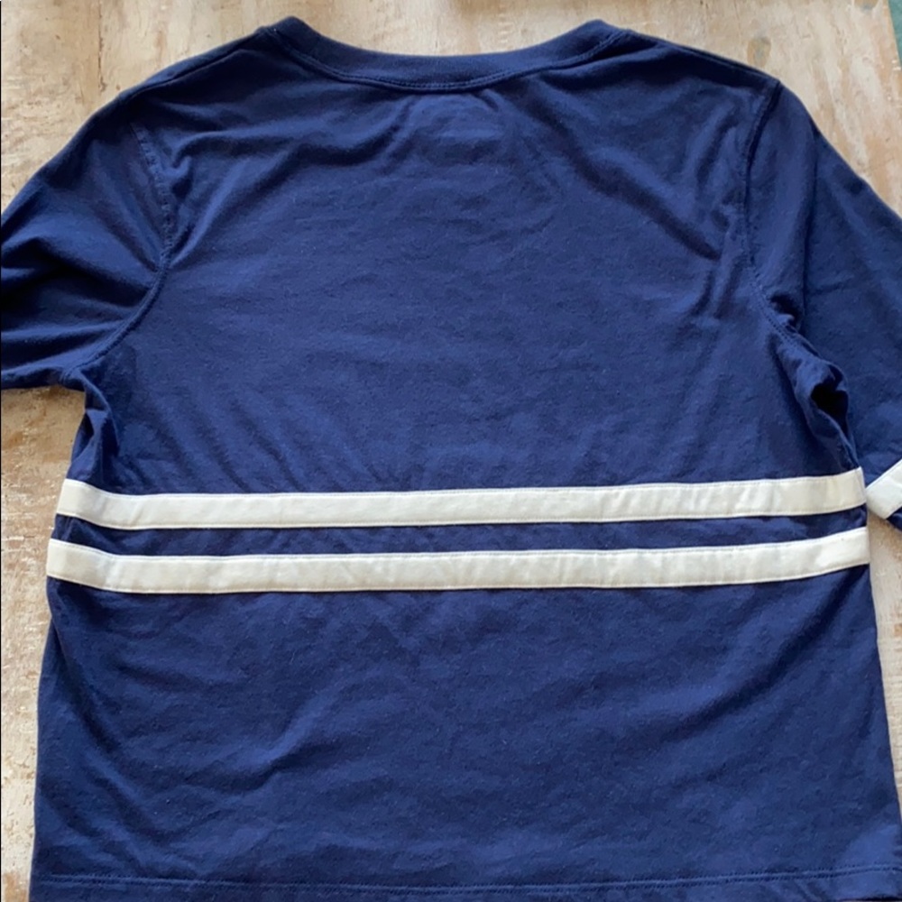 Champion Rugby Stripe L/S Tee {Nvy/Wht} S - Picture 9 of 10